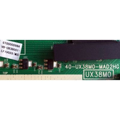 MAIN / FUENTE (COMBO) / TCL GT0000098A / V8-UX38001-LF1V025(M3) / 40-UX38M0-MAD2HG / UX38M0 / MODELO 32S3800  - Imagen 3